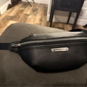 Michael Kors Black sling/belt Bag
